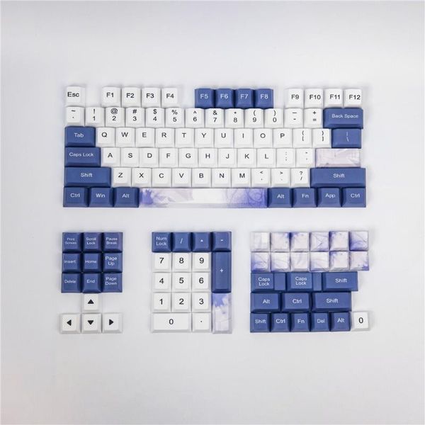 

keyboard mouse combos pbt 128 keys cherry profile keycaps custom original 5 face dye-sub full sets 1.75u 2u shift 6.25u for 95% mechanical