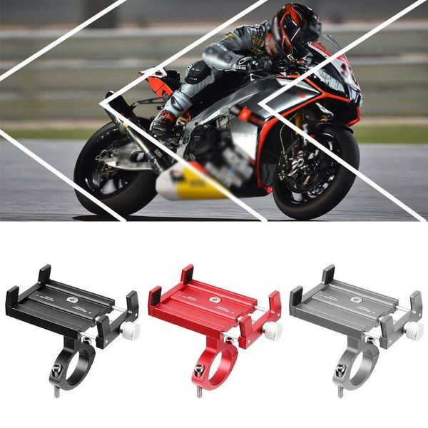 

bracket for mountain bicycle handle, aluminum alloy, mobile phone