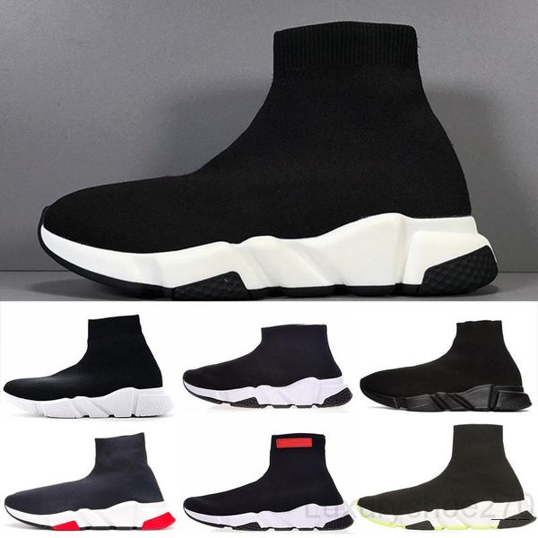 

brand sock sports chaussures scarpe men women casual shoes sneakers white red wave runner stretch knit 2 sneaker sports fg6p, Black