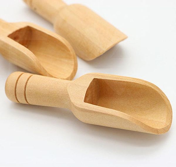 

mini деревянные соленые соль соли порошок моющее средство порошок ложка конфеты прачечная чай кофейные ложки eco дружественные деревянные ми