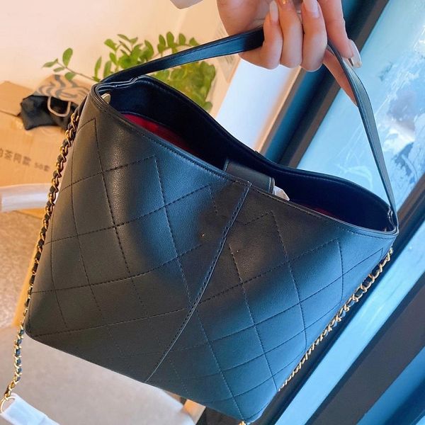 

new fashion leather shoulder bag classic diamond lattice handbag female luxurys designers bags 2020 ing