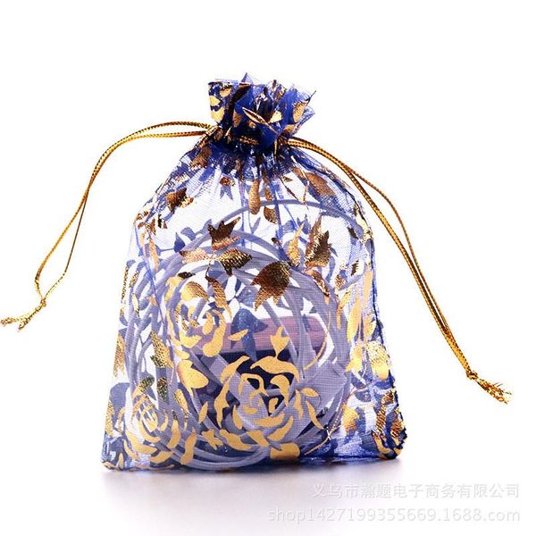 

100шт органзы марлевые мешки подарка упаковка ювелирных изделий упаковка свинка bunchhole органзы pearl сумка мульти размер розы сумки красо