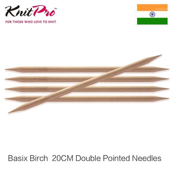 

1 piece knitpro basix birch 20 cm double pointed needle1