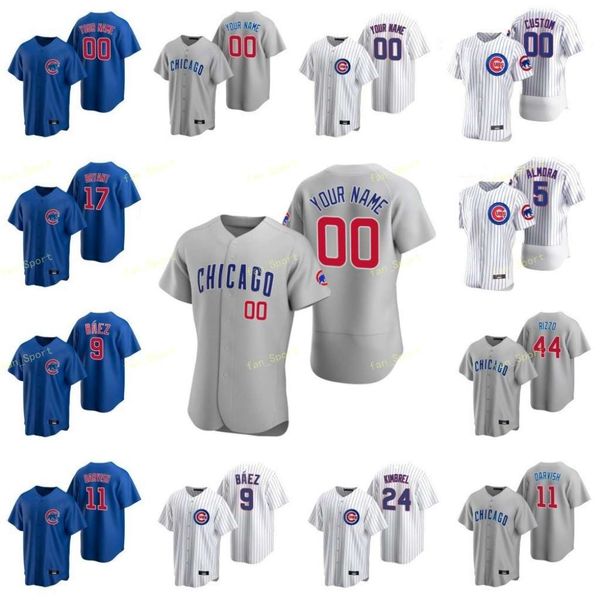 

2020 2021 baseball jersey jose martinez jose quintana josh phegley kyle hendricks nico hoerner pedro strop custom stitched, Blue;black
