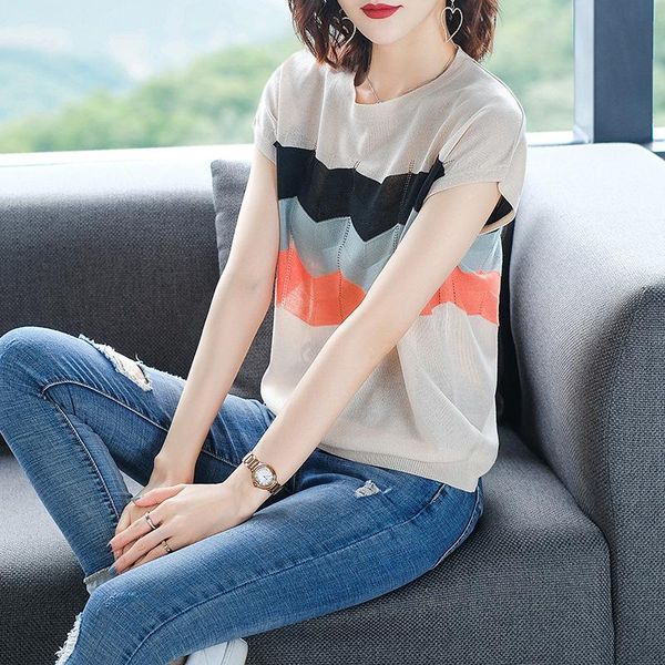 

2020 tshirt women t shirt friends new style letter friends print short sleeve t-shirts europe gold, White