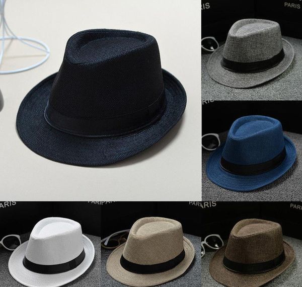 

горячий унисекс черный с мужской sun sun fedora складной ремень складной крышкой панама trilby travel color sales hat lady jlldg bde_jewelry, Blue;gray