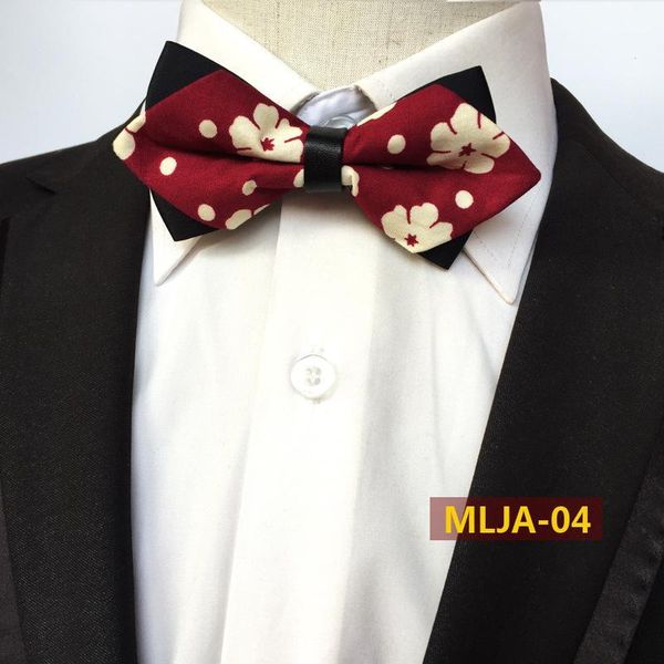 

new fashion men's suit bow tie 100% cotton party banquet dress bow tie trendy business casual british1, Black;gray