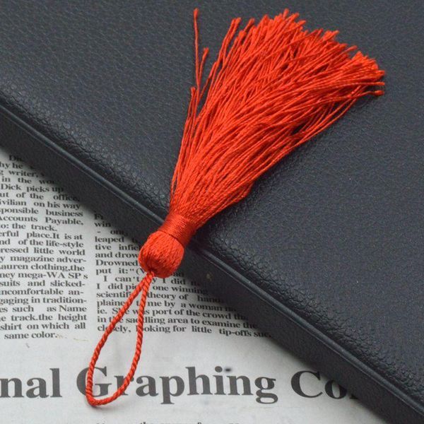 

10pcs polyester silk tassel chinese knot earrings charms tassels for diy craf jewelry making borlas piel random mixed colors h jllmro