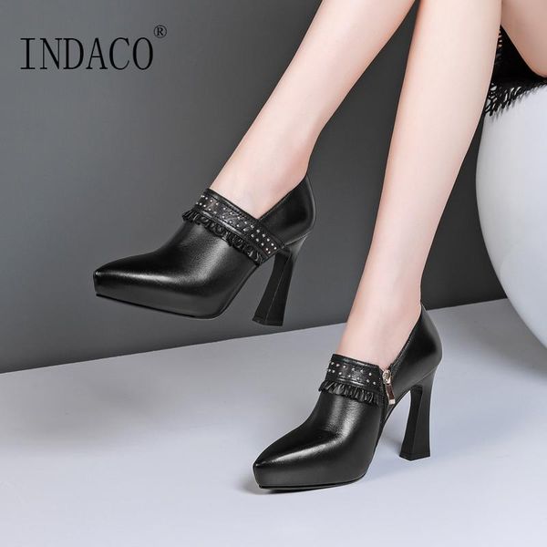 

ankle boots for women black beige high heel women boots rivets tassel 10cm