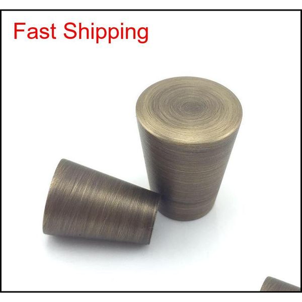 

brushed vintage solid brass cabinet kitchen knobs bronze wholesale price furniture dresser drawer knob pull handle fu qylmjg yh_pack