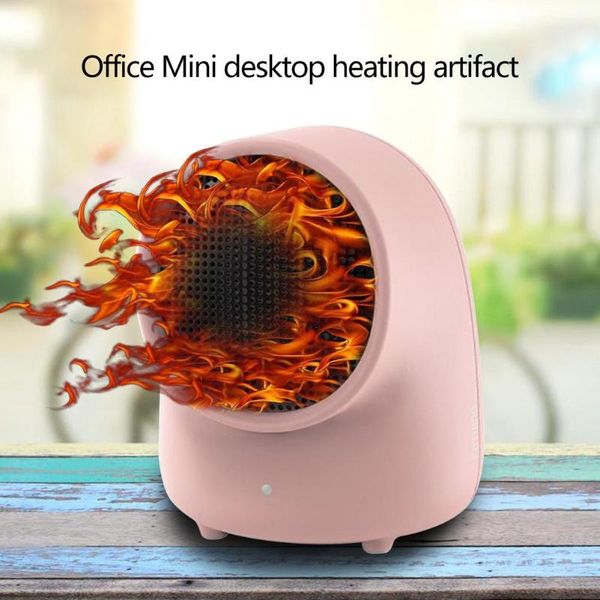 

portable mini electric heater silent home office handy heater warmer machine self-controlled constant temperature safe