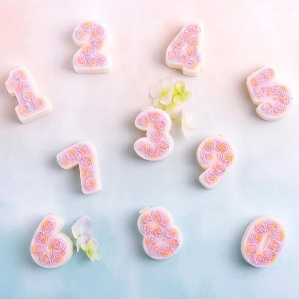 

children's first year party proposals wedding roses birthday cake candles digital smokeless creation gift for kids wmtuig