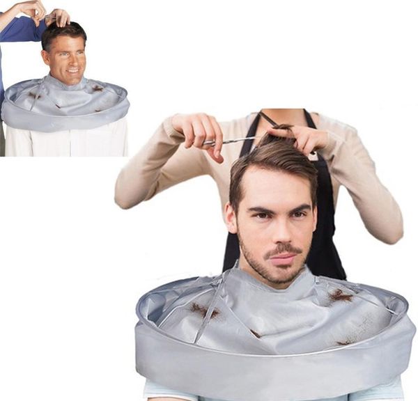 

60cm creative apron diy cloak umbrella cape barber salon and home stylists using hair cuttin wmtedi xhhair