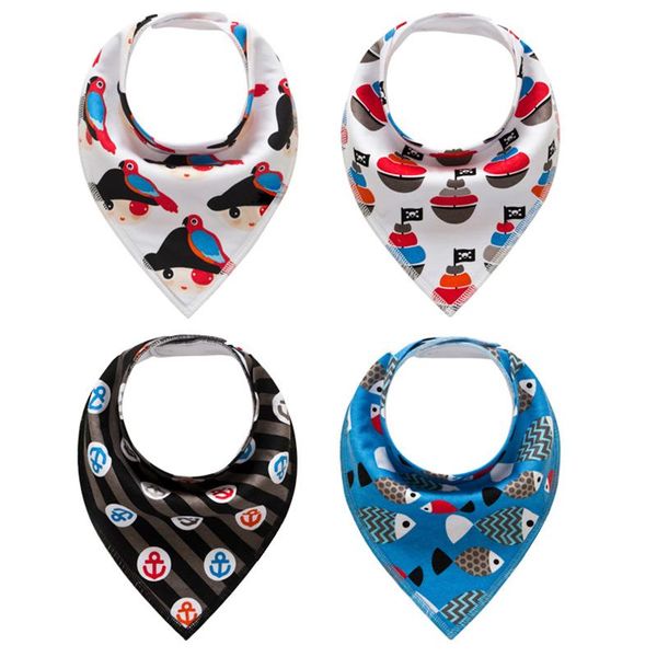 

muslinlife fashion 4pcs lot cotton baby bibs baby boy baby girl newborn feeding burp cloth scarf stroller accessories stuff swy wmtpau, Red;brown