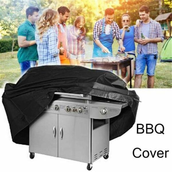 Coperture antipioggia Protezione per barbecue a gas antipolvere impermeabile per esterni Griglia per barbecue Poliestere1