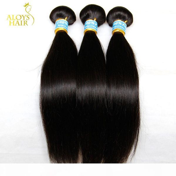 

russian straight virgin hair 3pcs unprocessed russian human hair weave bundles natural black silky straight remy hair extensions double weft