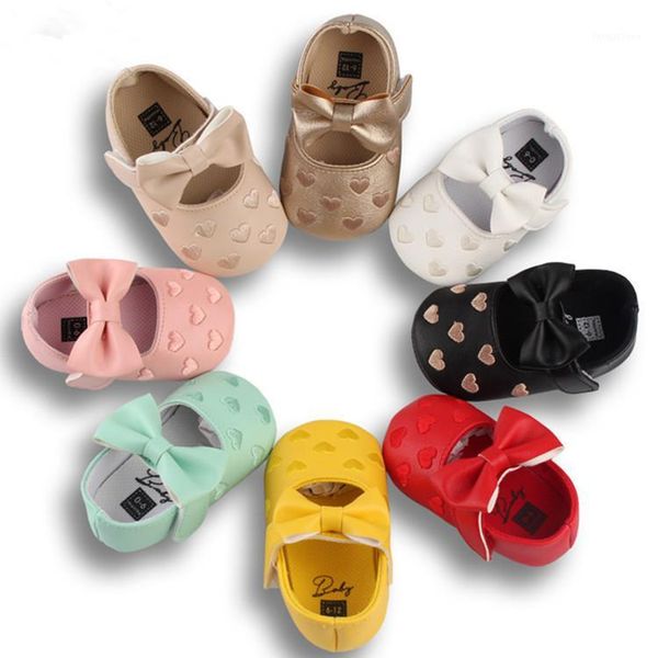 

first walkers 2021 arrival classic love embroidered baby shoes soft bottom toddler all-match princess1