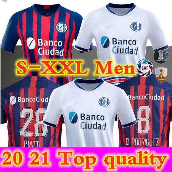 

new 2020 san lorenzo soccer jersey 20/21 san lorenzo home #16 bellusch soccer shirt #9 blandi cerutti customized football uniform, Black;yellow