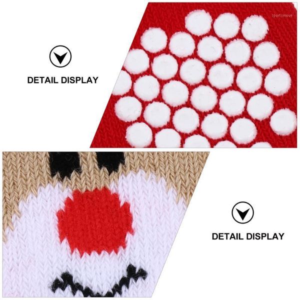 

dog apparel 1 set exquisite anti-skid warm practical doggie socks christmas1