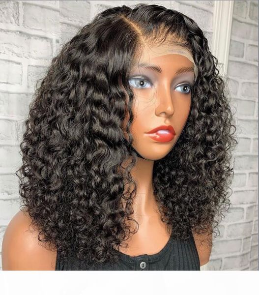 

black body curl curly full lace wigs 10a brazilian virgin human hair celebrity wig straight blue front lace wigs for black woman, Black;brown