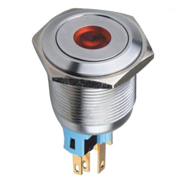 

stainless steel 12v led push button switch 1no / 1nc1