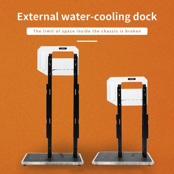 

barrow water cooling external bracket dock for itx case radiator cpu gpu cooler, form pc liquid cooling system, exwcd-240/360