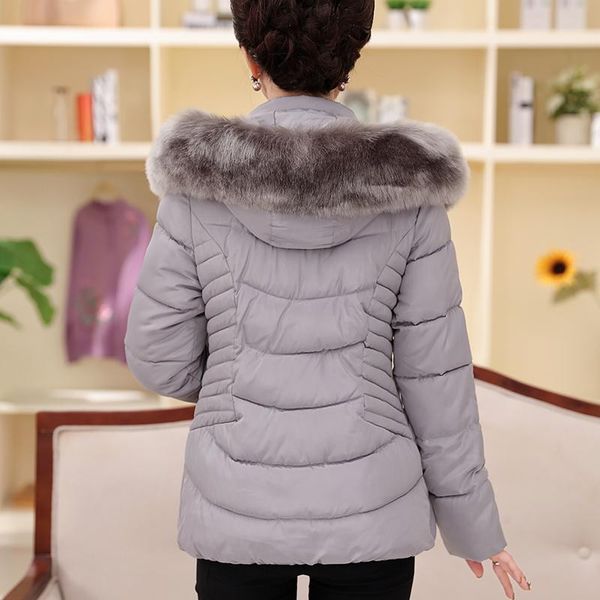 

women's down & parkas the winter 2021 female brief paragraph cotton-padded jacket coat in small cotton clothes, Black