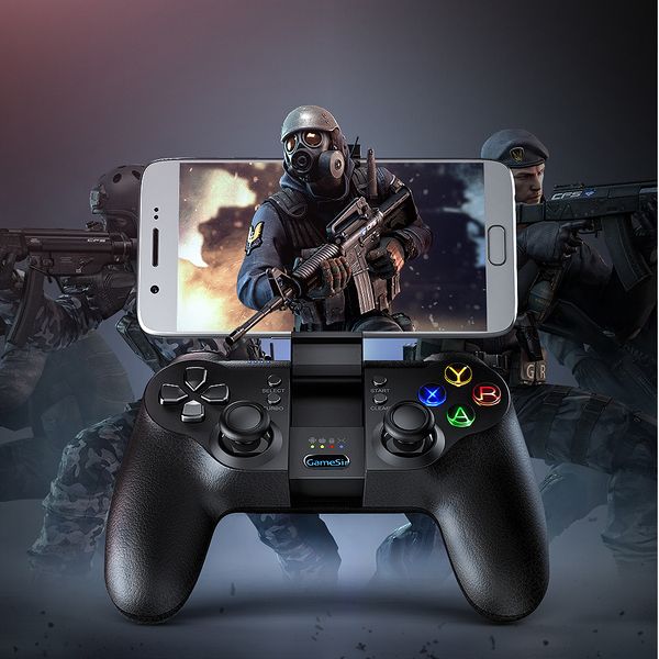 T1s PUBG Mobile Controller Bluetooth 4.0 2,4 GHz Wireless Gaming Controller Gamepads Joystick Remote Game
