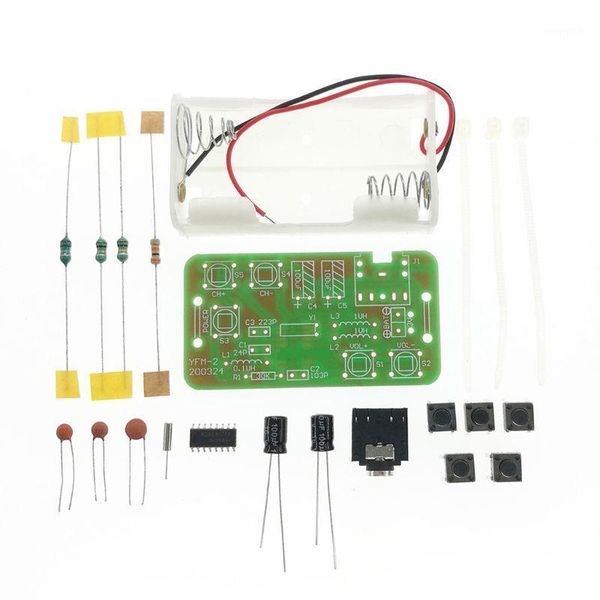 

1set fm stereo radio kits digital radio production accessories diy parts1