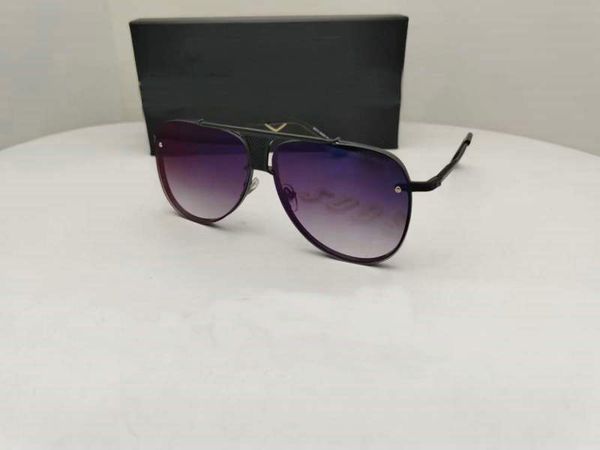 

2021 new sunglasses men design metal vintage sunglasses fashion style square frameless uv 400 lens with case, White;black