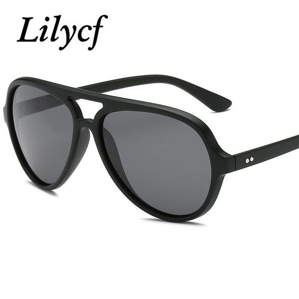 

sunglasses simple big box round face metal mixed polarized retro natural material uv400 personality, White;black