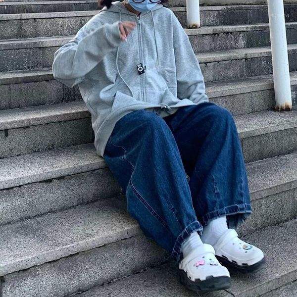 

japanese style oversized blue jeans pants 2020 vintage 2xl plus size denim pants trousers mens wide leg jeans harajuku1