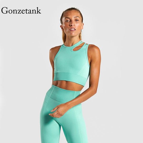 

yoga outfits women seamless set sports bra 2 piece gym clothes running leggings fitness sleeveless crop shirt high waist shorts, White;red