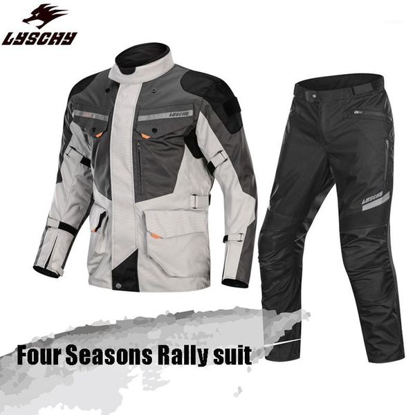 

lyschy motorcycle jacket summer winter 100% waterproof motocross jacket motorbike riding chaqueta breathable body armor1