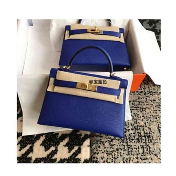 

bags handbag herme kelys designer s women's leather second generation mini one shoulder messenger bag with logo majs