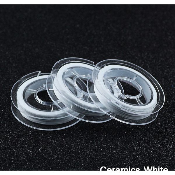 

wlyees 1шт 10м красочный stretch кристалл плоский эластичная линия 0,8мм diy шнура thread струнный fit браслет ожерелье изготовление ювелирн