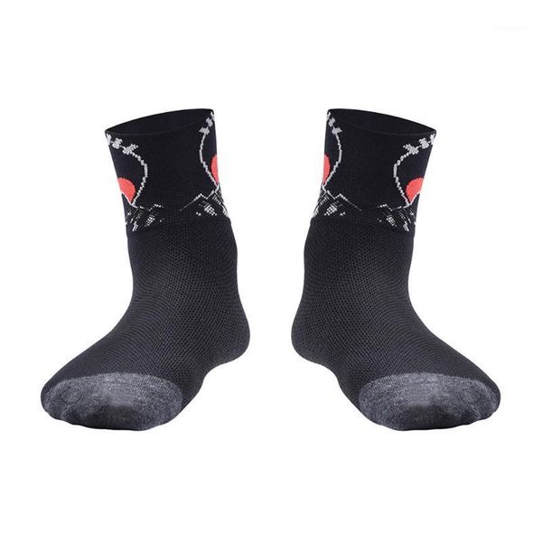 

sports socks 1 pair of fitness compression riding short summer ankle protective black1, Black