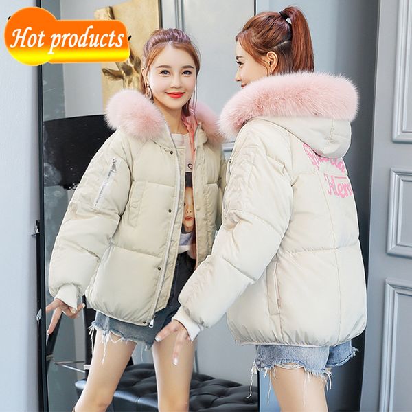 

big-skinned turtleneck with hood parkas for women women's jacket thicken female warm winter coat long sleeve pbht, Black