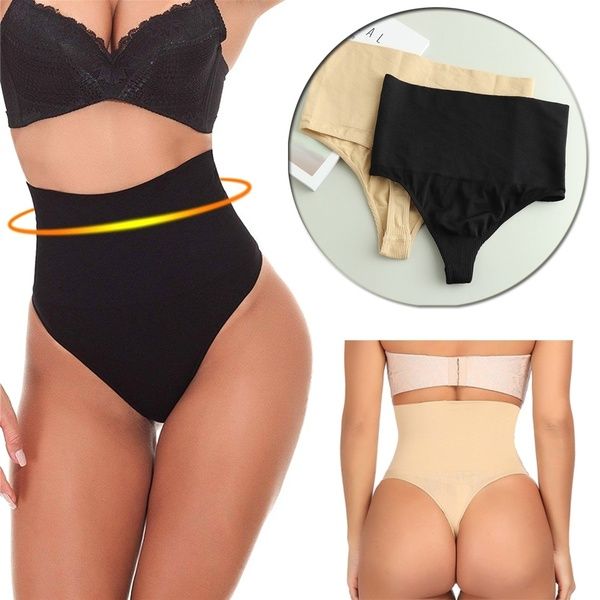 

women slimming waist trainer butt lifter body shaper wedding dress seamless pulling underwear tummy control panties, Black;white