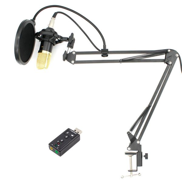 

профессиональная студия condenser microphone bm700 стенд pop pop filter для компьютерной записи pc bu 700