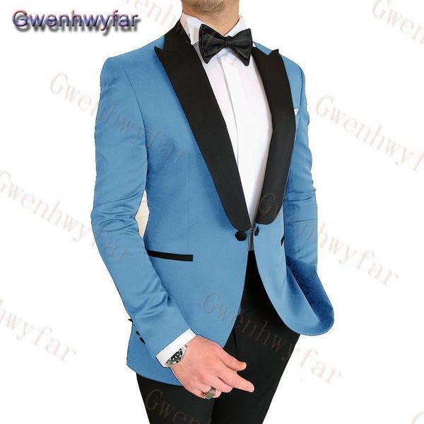 

men's suits & blazers gwenhwyfar men suits,slim fit business uniform office suit,wedding groom party 2-piece jacket pants, peaked lapel, White;black