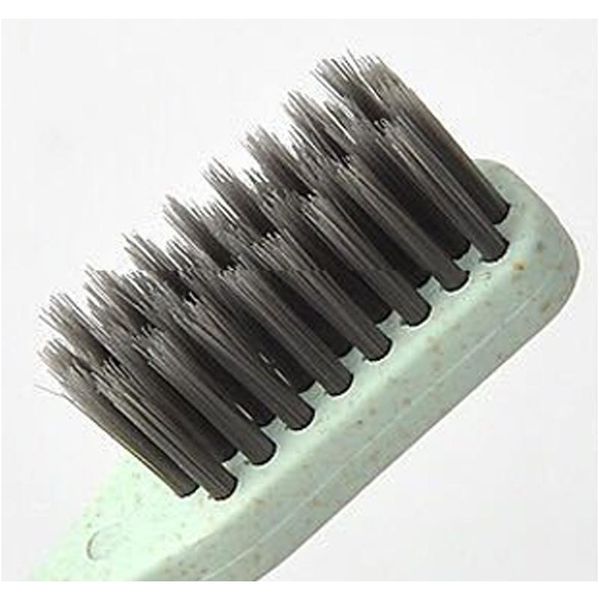 

soft bamboo charcoal toothbrush eco friendly wheat straw toothbrush portable l home travel tooth brush oral c jllyxp lajiaoyard