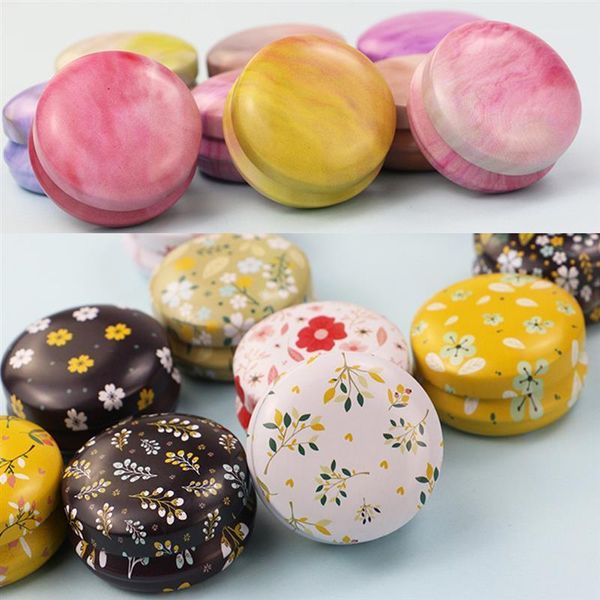 

gift wrap 12pcs candy case creative multiuse round fashion candle tin container1