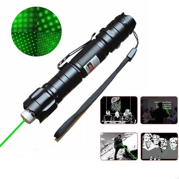 

high power green laser 303 pointer 10000m 5mw hang-type outdoor long distance laser sight powerful starry head burning match