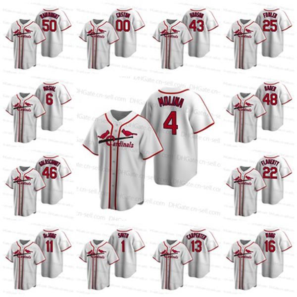 

any name #4 yadier molina 46 paul goldschmidt 1 ozzie smith women youth st.louis custom cooperstown collection home jersey hongque, Blue;black