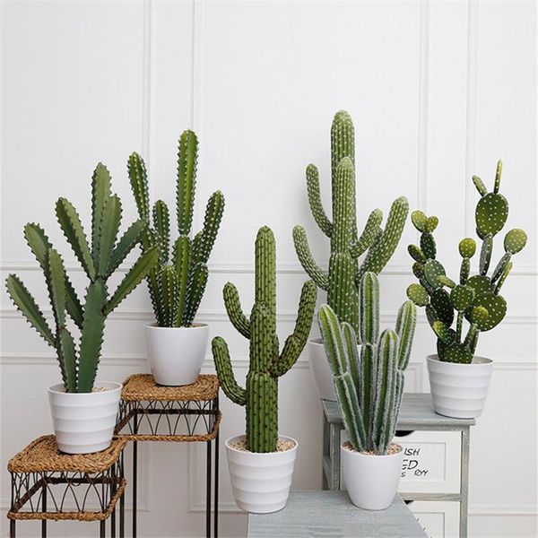 

artificial cactus garden plant garden simulation desk decoration holiday gift home decoration1