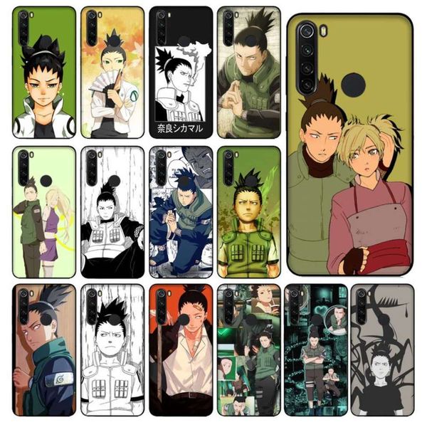 

yndfcnb animated nara shikamaru mobile phone case is redmi 556 plus 6a 4x 78note 55a 78pro