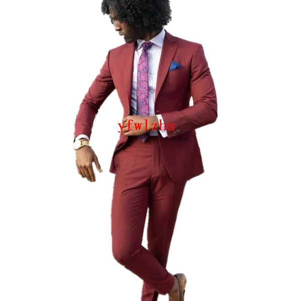 

men's suits & blazers handsome one button groomsmen notch lapel groom tuxedos men wedding/prom blazer ( jacket+pants+tie) b593, White;black