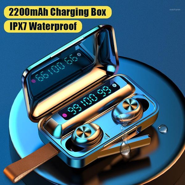 

tws bluetooth earphones waterproof digital display touch headsets with charging box hifi noise cancelling wireless headphones1
