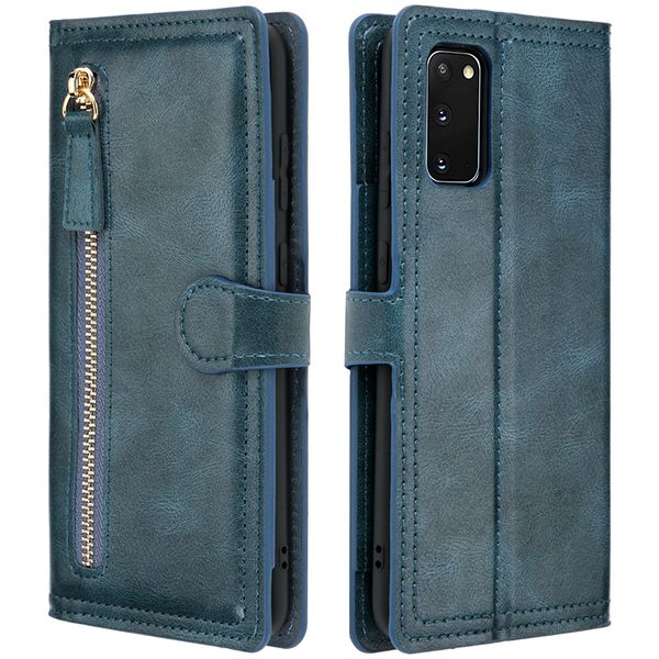 

zipper leather phone case for iphone12 xs max 11 7 8 plus wallet phone cover for samsung s20 urtal note20pro